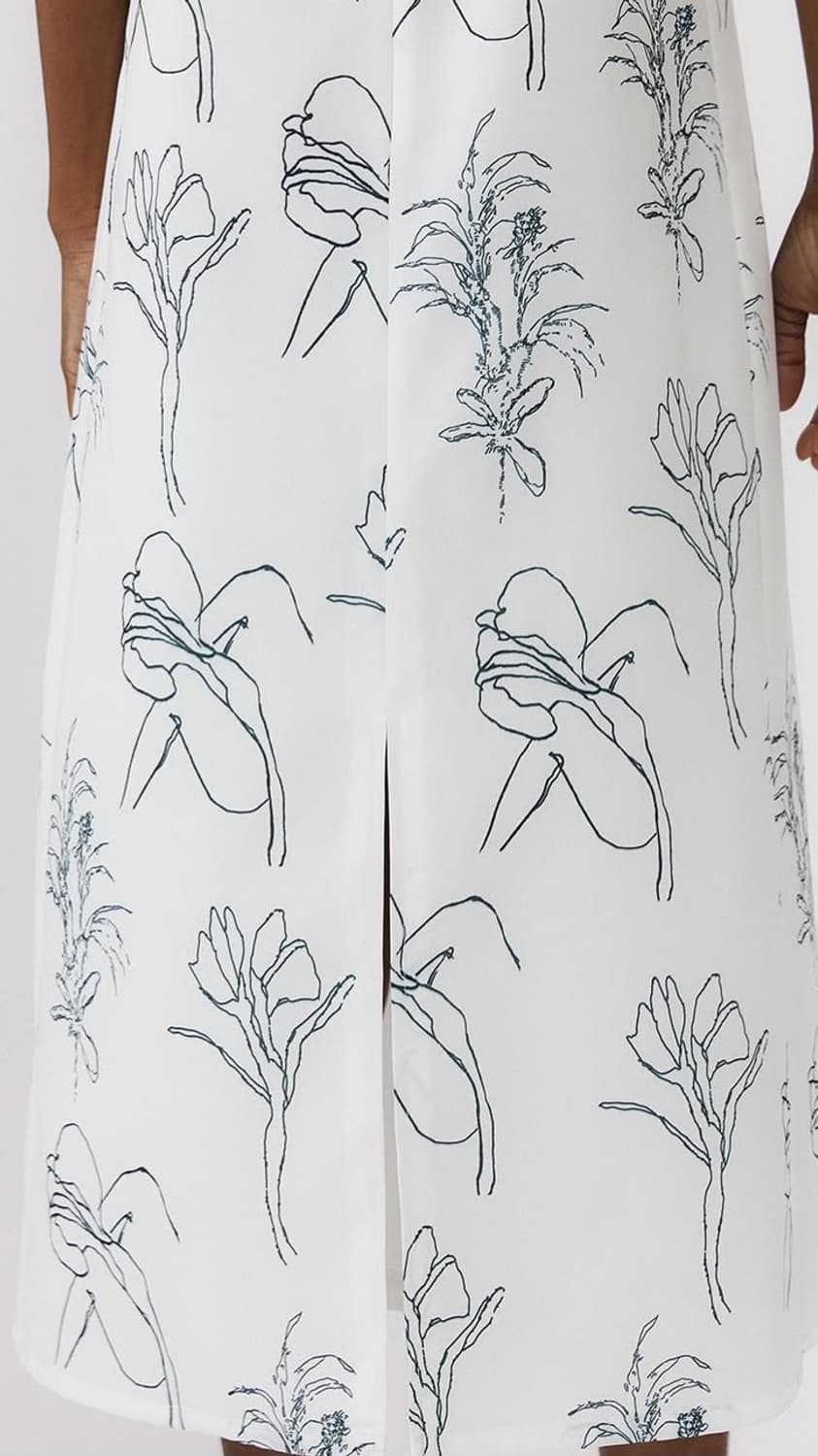 새상품) 에핑글러 슬립원피스 드로잉화이트 M 상품이미지7