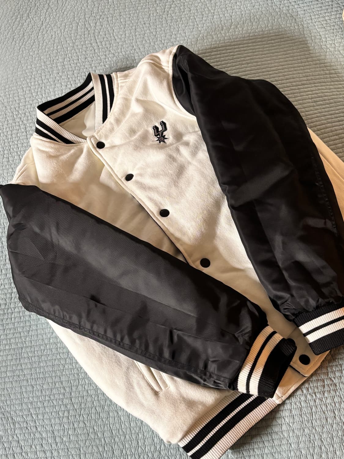 NBA 스퍼스 바시티 자켓 S 상품이미지6