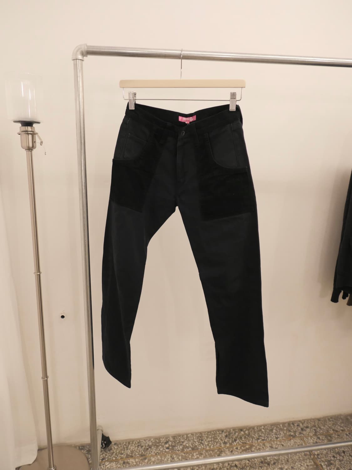 준야 와타나베 핑크 코튼 팬츠 상품이미지1