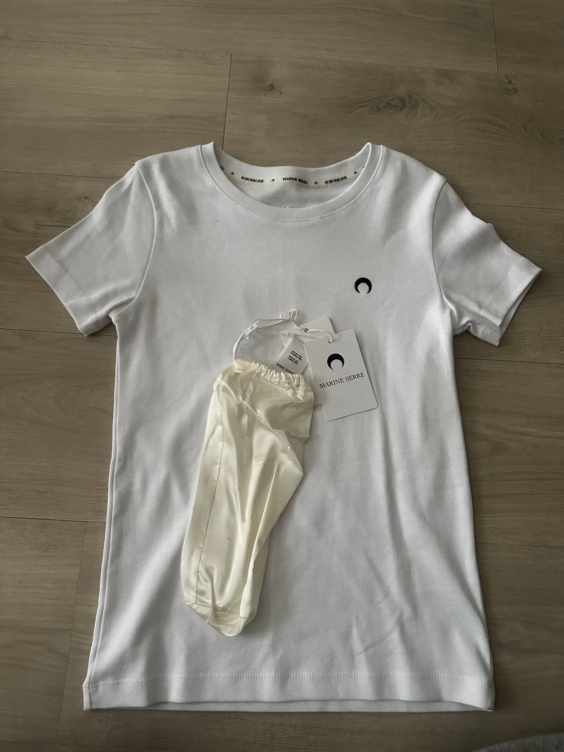 Marinserre 마린세르 화이트 티셔츠 상품이미지1