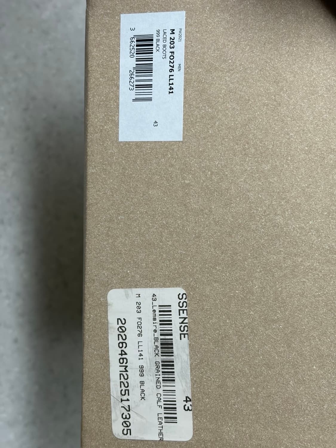 르메르/ 데저트 부츠(레이스 부츠)/ 43 상품이미지8