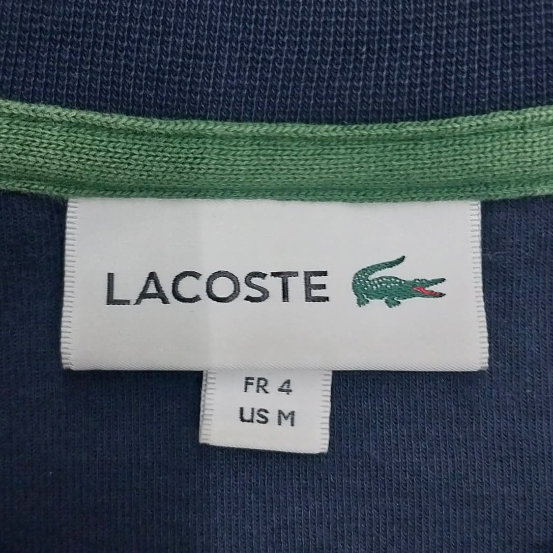 라코스테 네이비 빅로고 맨투맨 티셔츠 4 상품이미지2