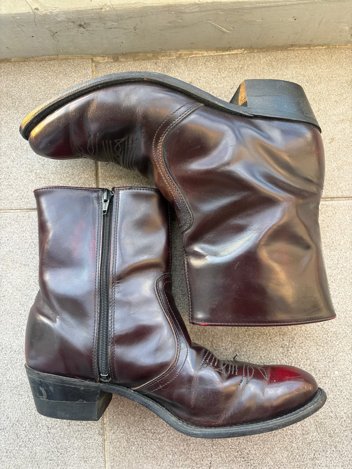 Made in usa 웨스턴 앵클부츠 9.5D 상품이미지1