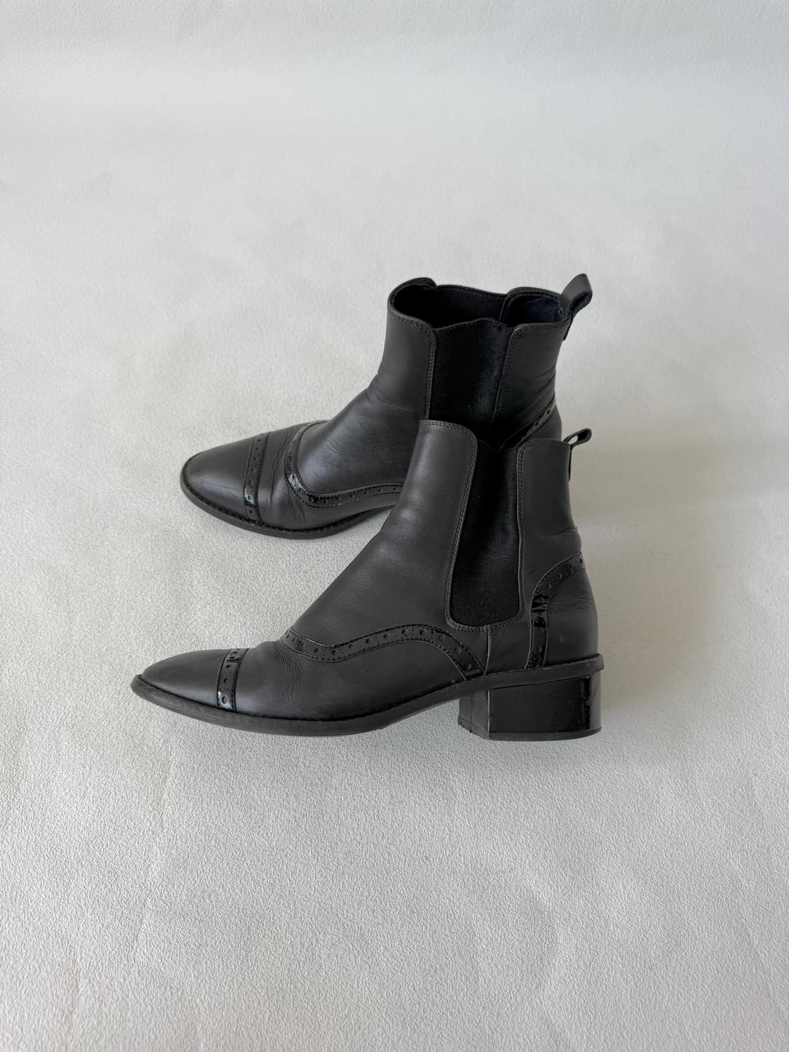 [EU37]마시모두띠(MassimoDutti) 레더 첼시부츠(SPAIN) 상품이미지1