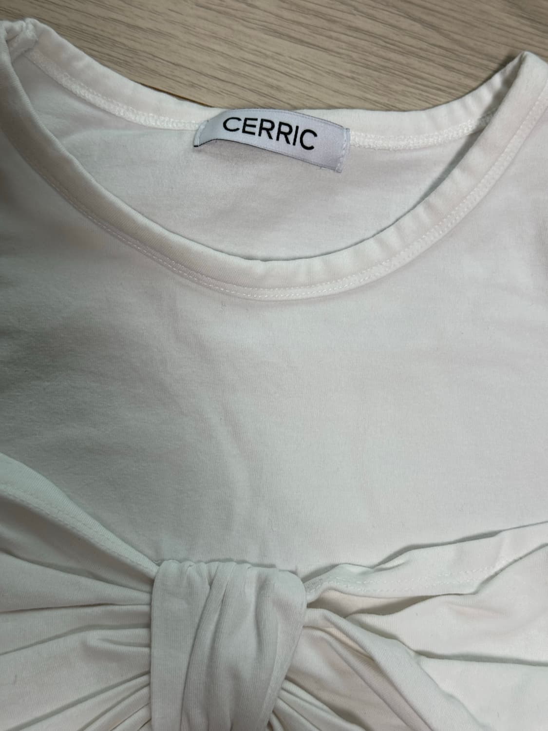 세릭 리본 노티드 탑 상품이미지5