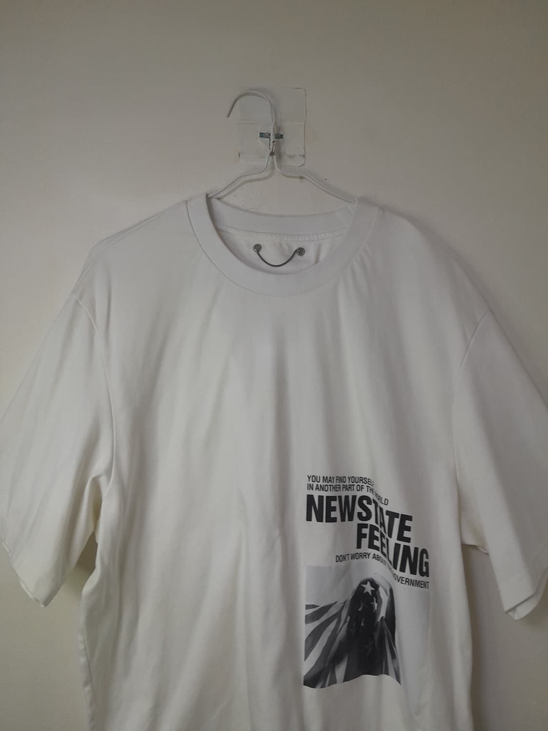 시스템옴므  익스매치레이어 오버핏 반팔티 105 상품이미지2