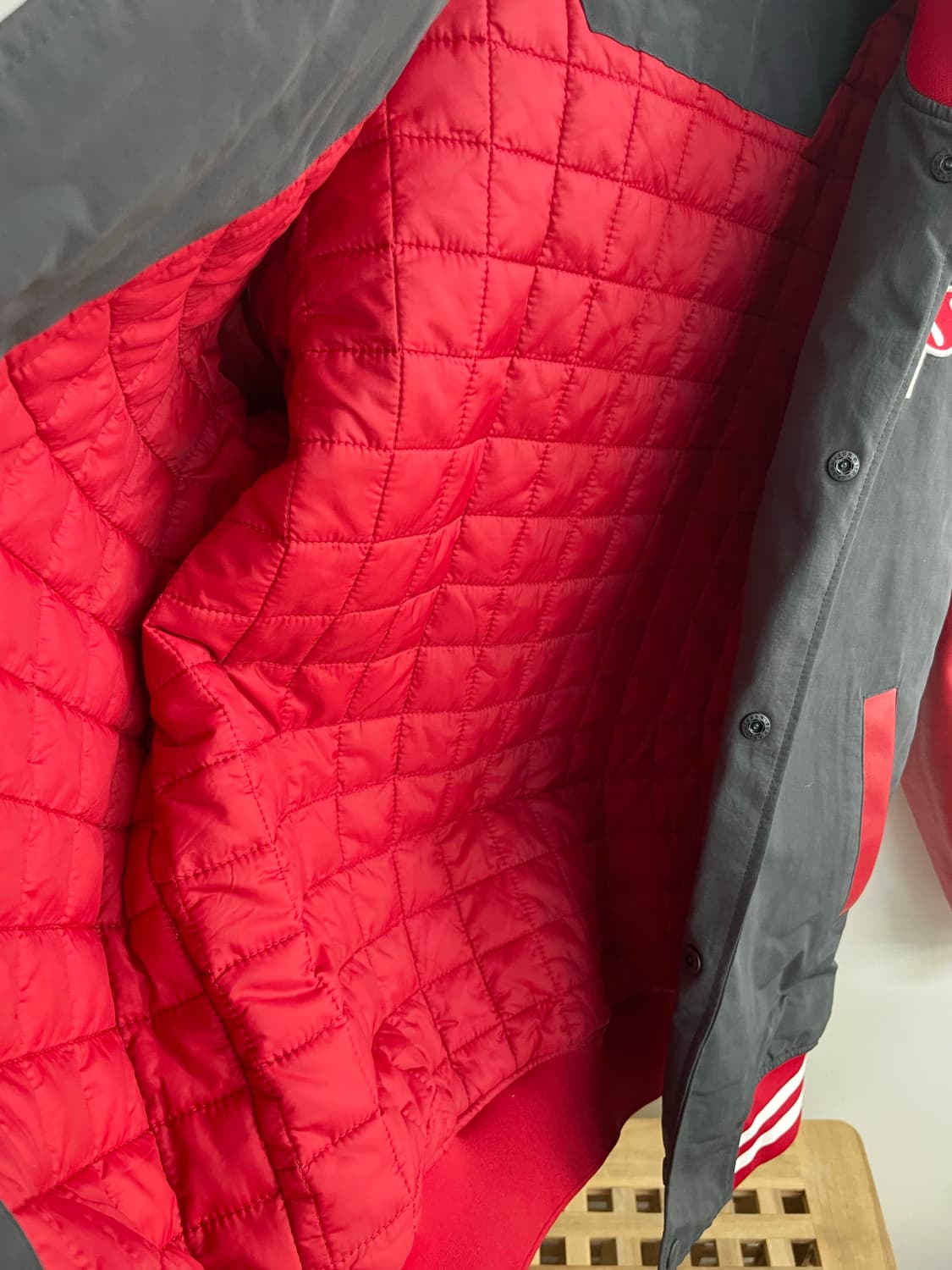 다이나핏 SSG 랜더스 바시티 점퍼 M 상품이미지6