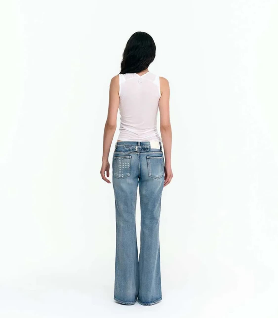 새상품) 2000아카이브스 에브리데이 데님 블루 1사이즈 상품이미지3