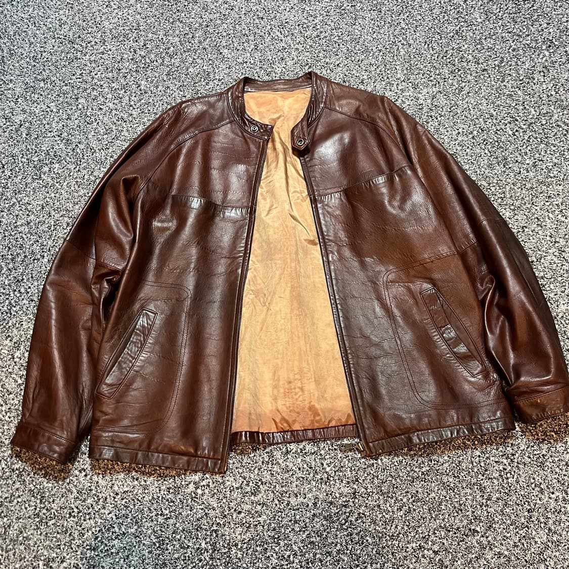 vintage leather jacket  상품이미지1