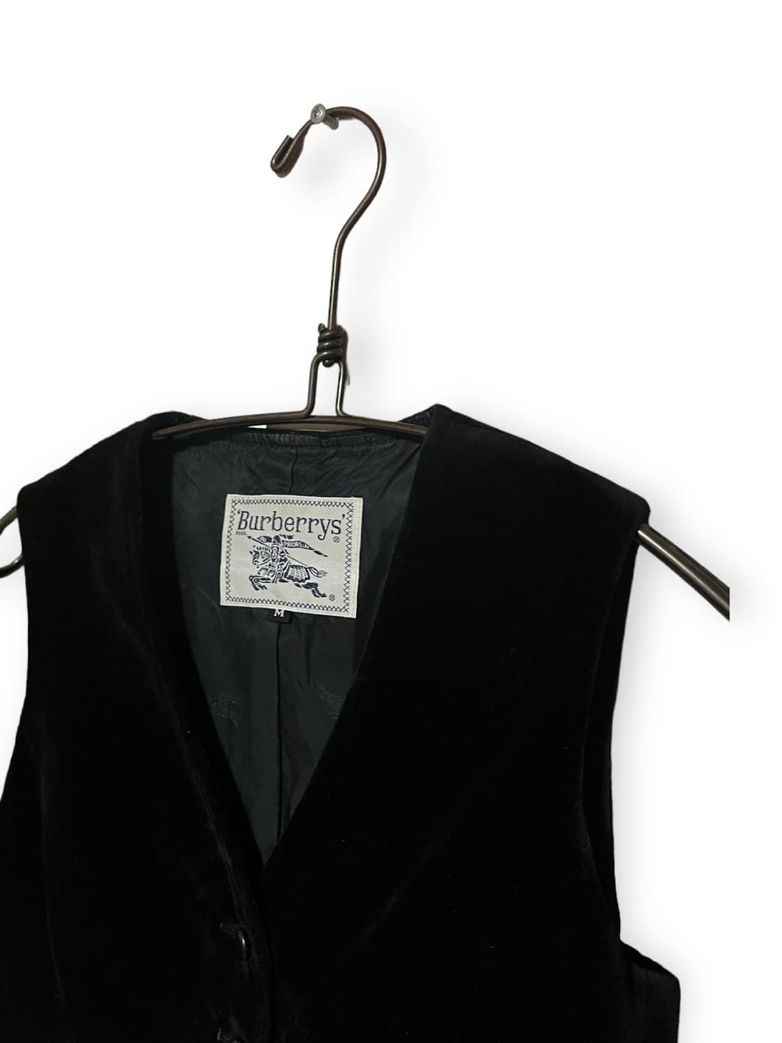 버버리 벨벳소재 조끼(여성제품) 상품이미지3