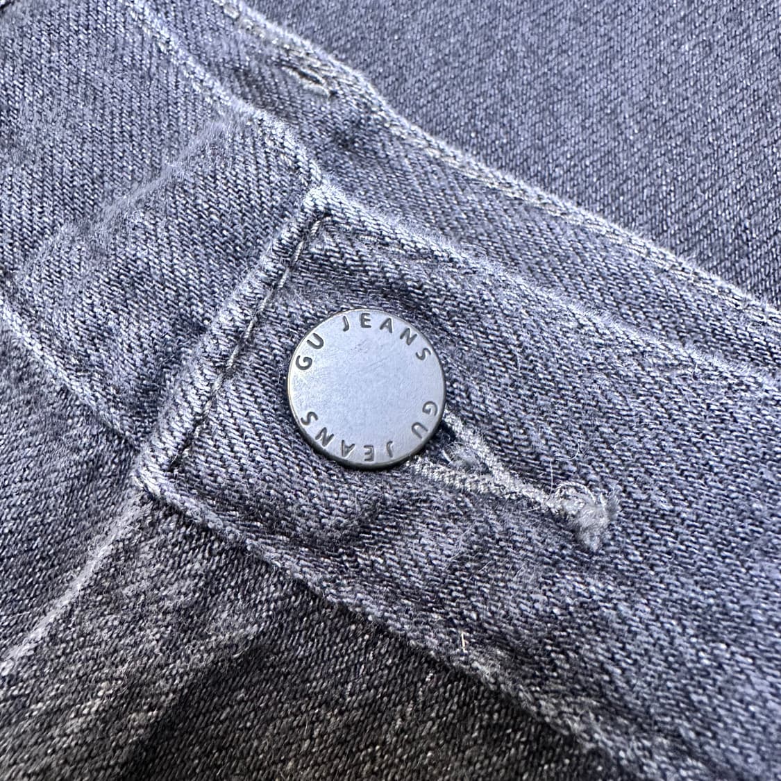 GU 지유 데님 카고팬츠 XL 상품이미지5