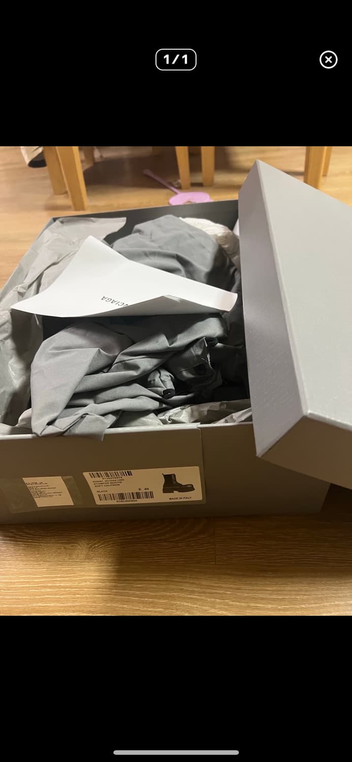 발렌시아가 스톰퍼부츠 팝니다.40사이즈 상품이미지5