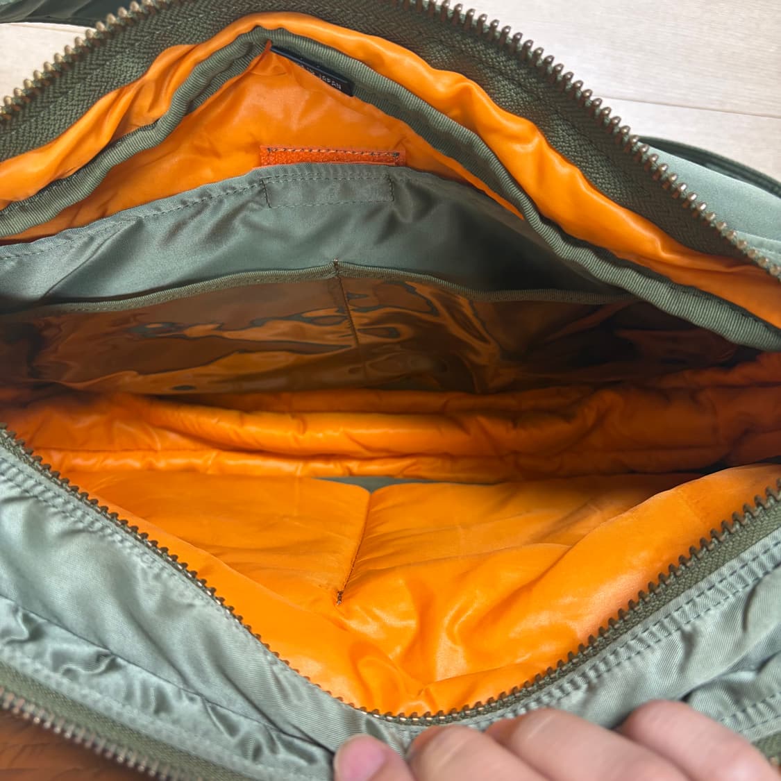 요시다포터 porter 숄더백 XL 서류가방 노트북가방 세이지그린 신형 상품이미지8