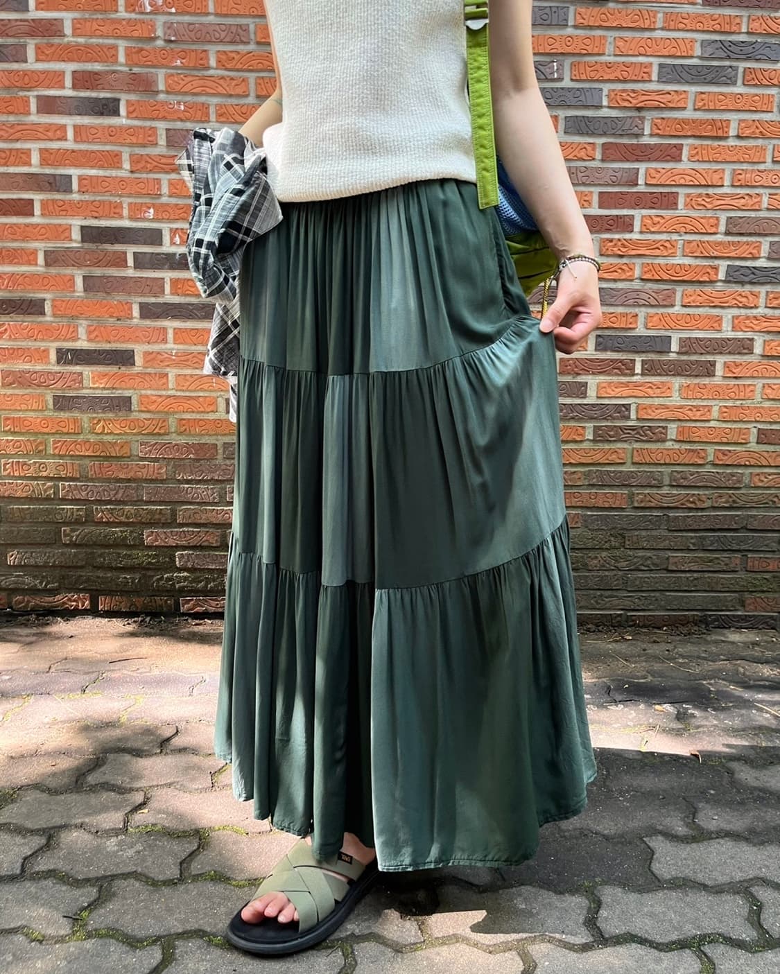 tiered long skirt 상품이미지3