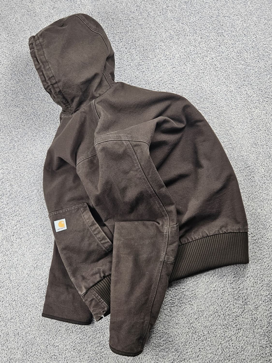 칼하트 덕 캔버스 액티브 후드 워크 자켓 ( S ) / 10254 상품이미지3