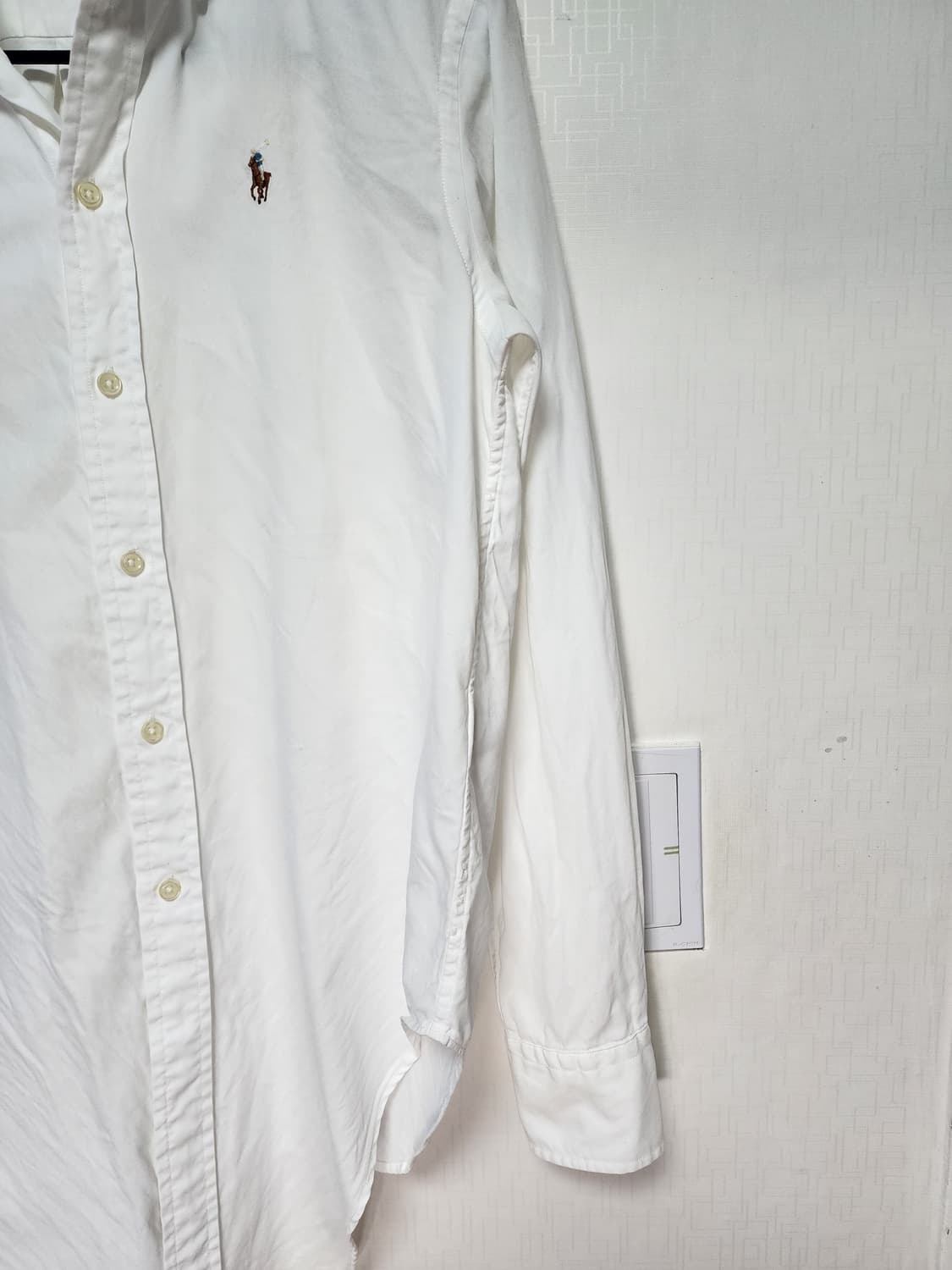 폴로 랄프로렌 화이트 우먼 셔츠 상품이미지4