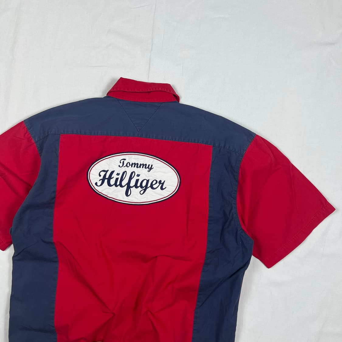 90‘s 타미힐피거 tommy hilfiger 볼링 반팔 셔츠 남방 상품이미지5