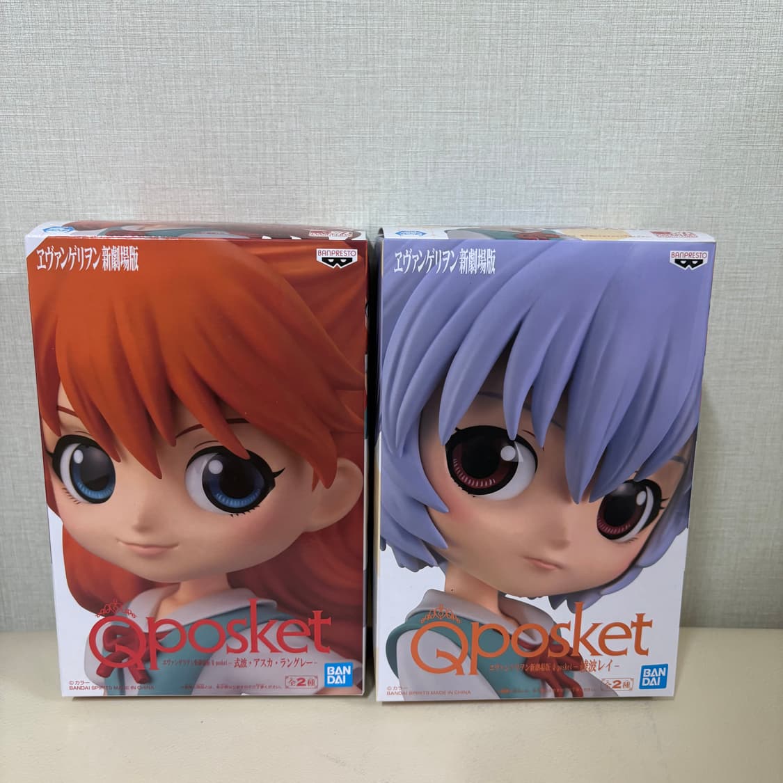 큐포스켓 에반게리온 아스카, 레이 B컬러 일괄 상품이미지2