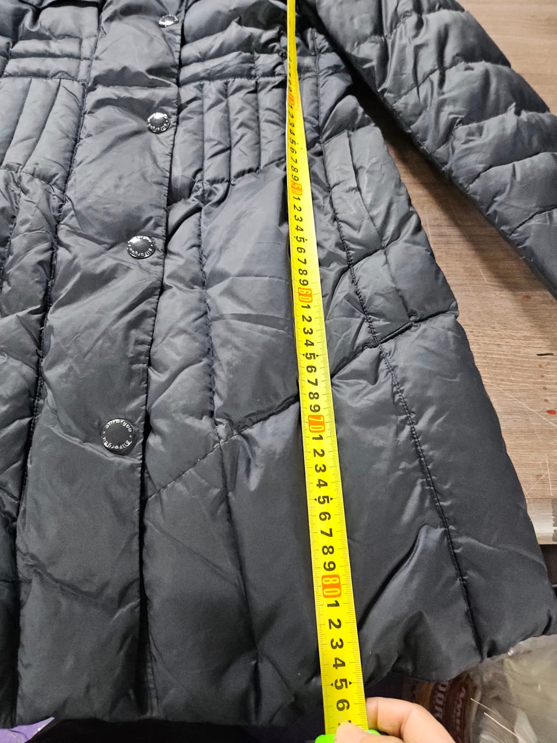 올포유 여성 네이비 구스 다운 패딩  90 상품이미지7