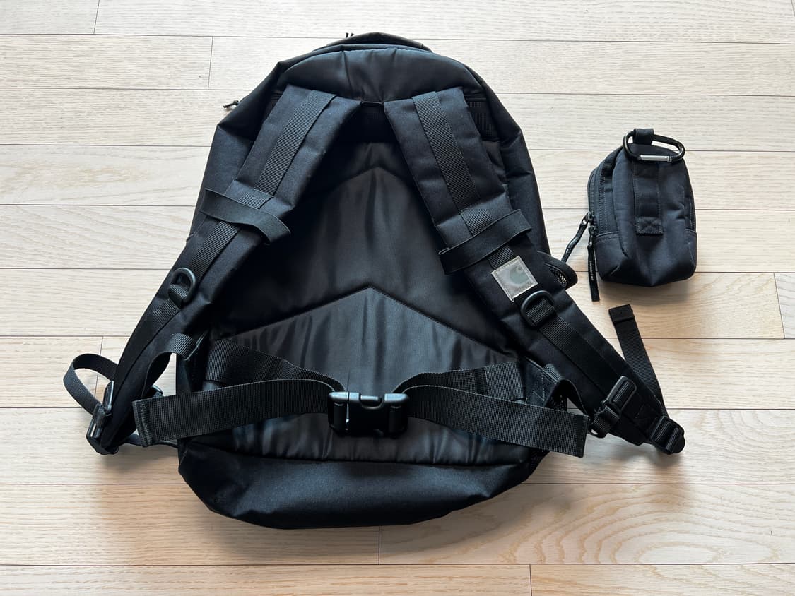 칼하트 WIP 리플렉티브 킥플립 백팩 & 스몰 백 세트 상품이미지2