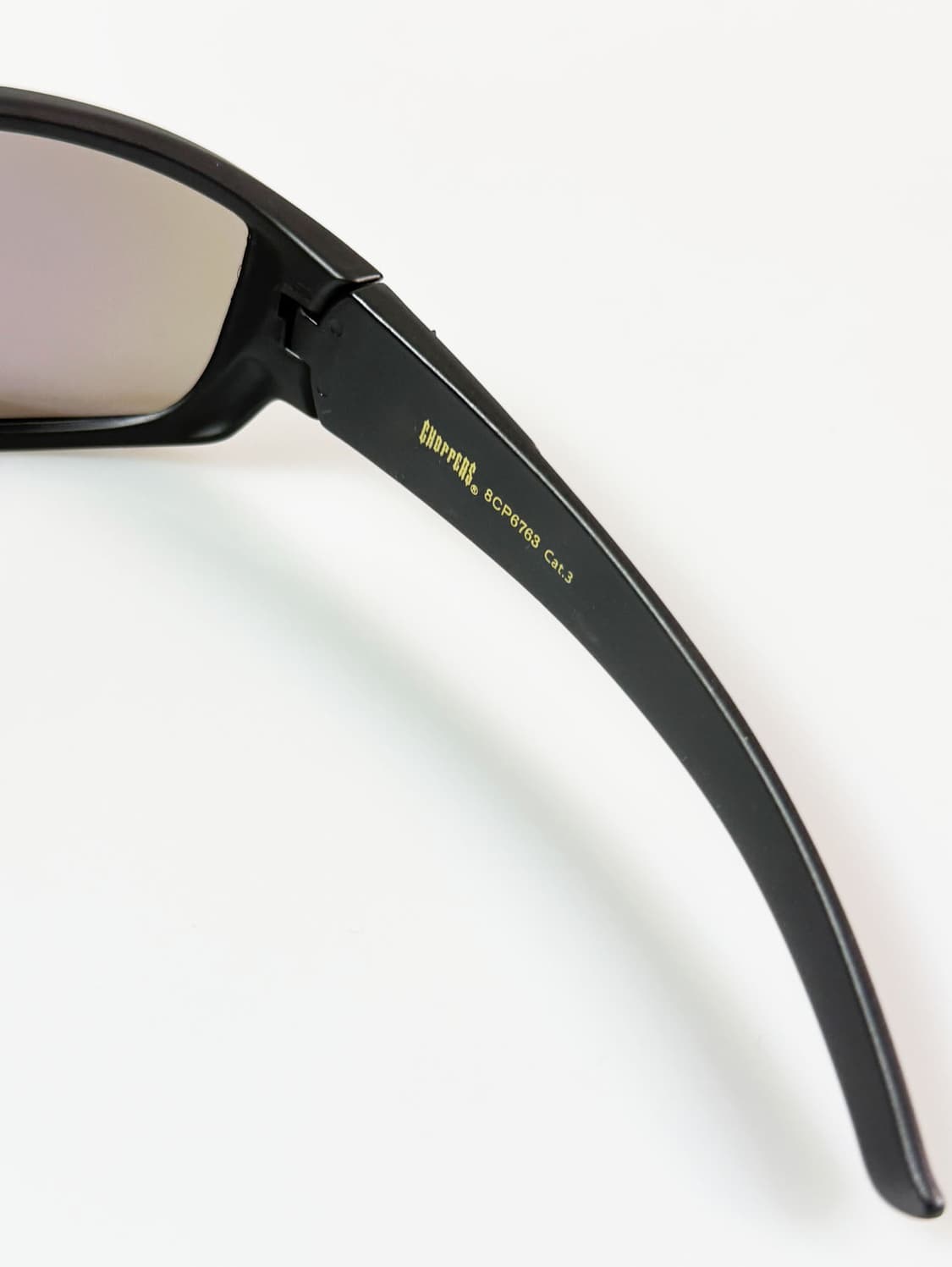 CHOPPERS 맷블랙 랩어라운드 스포티 바이커 빈티지 선글라스 상품이미지7