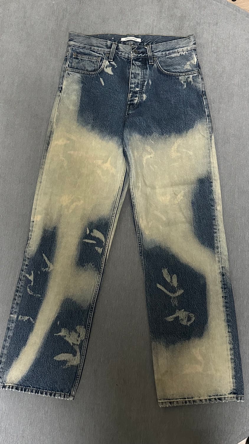 선플라워 루즈핏 데님 31/32 판매 상품이미지1