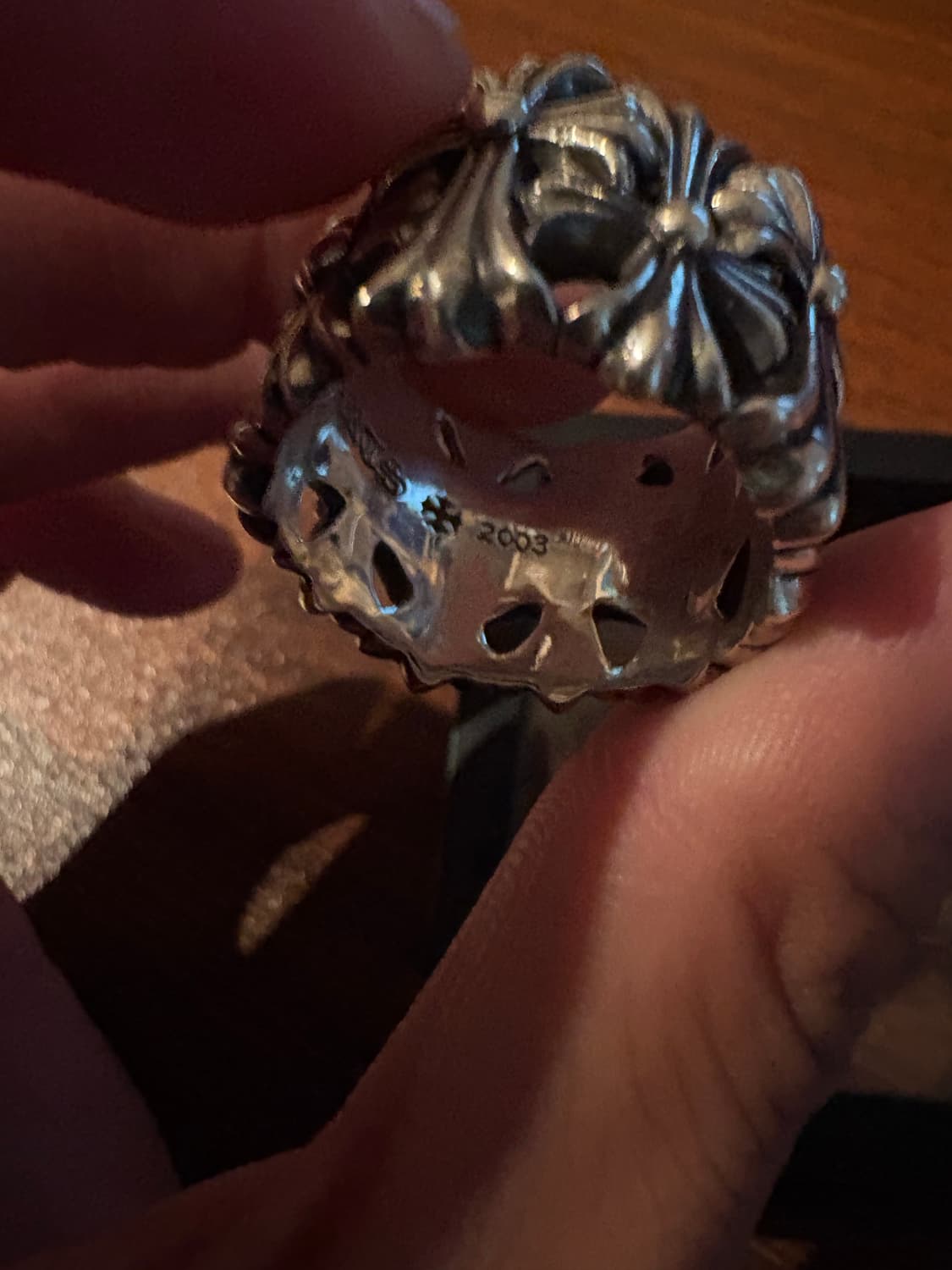 Chrome hearts 크롬하츠 세메터리 반지 상품이미지3