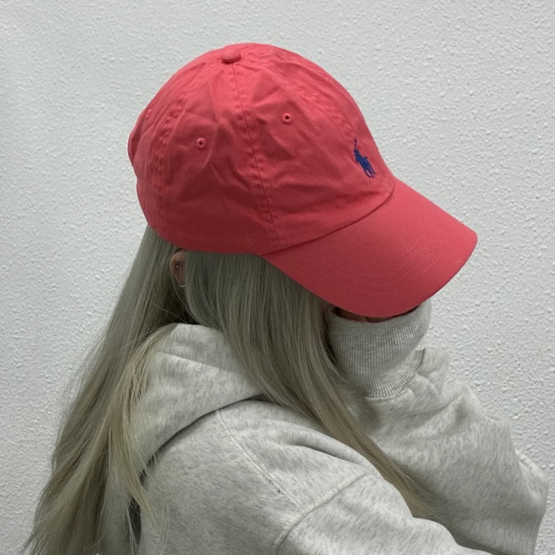 폴로 랄프로렌 블루포니 코랄 볼캡 상품이미지2