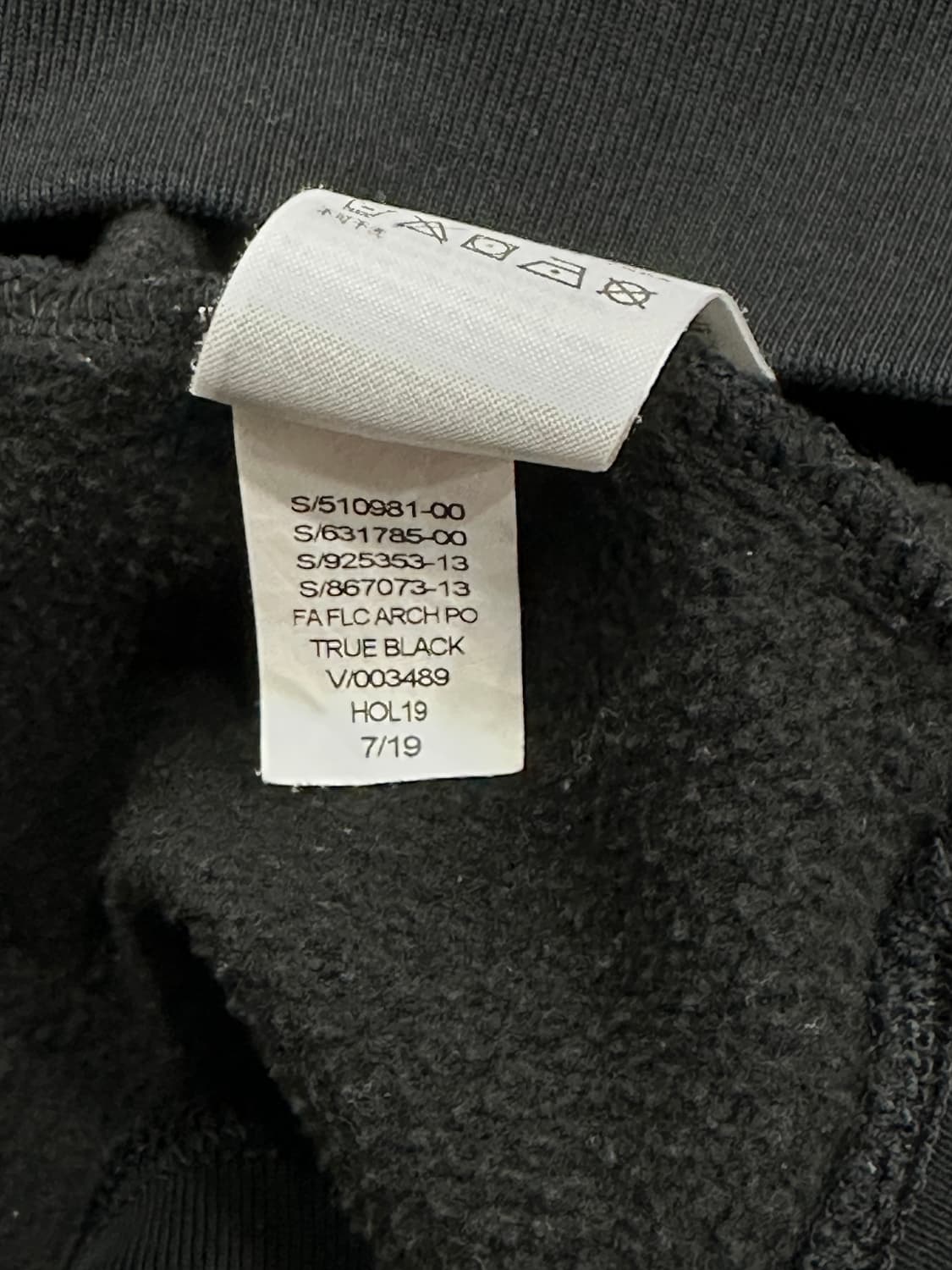 갭 블랙 후드티 상품이미지6