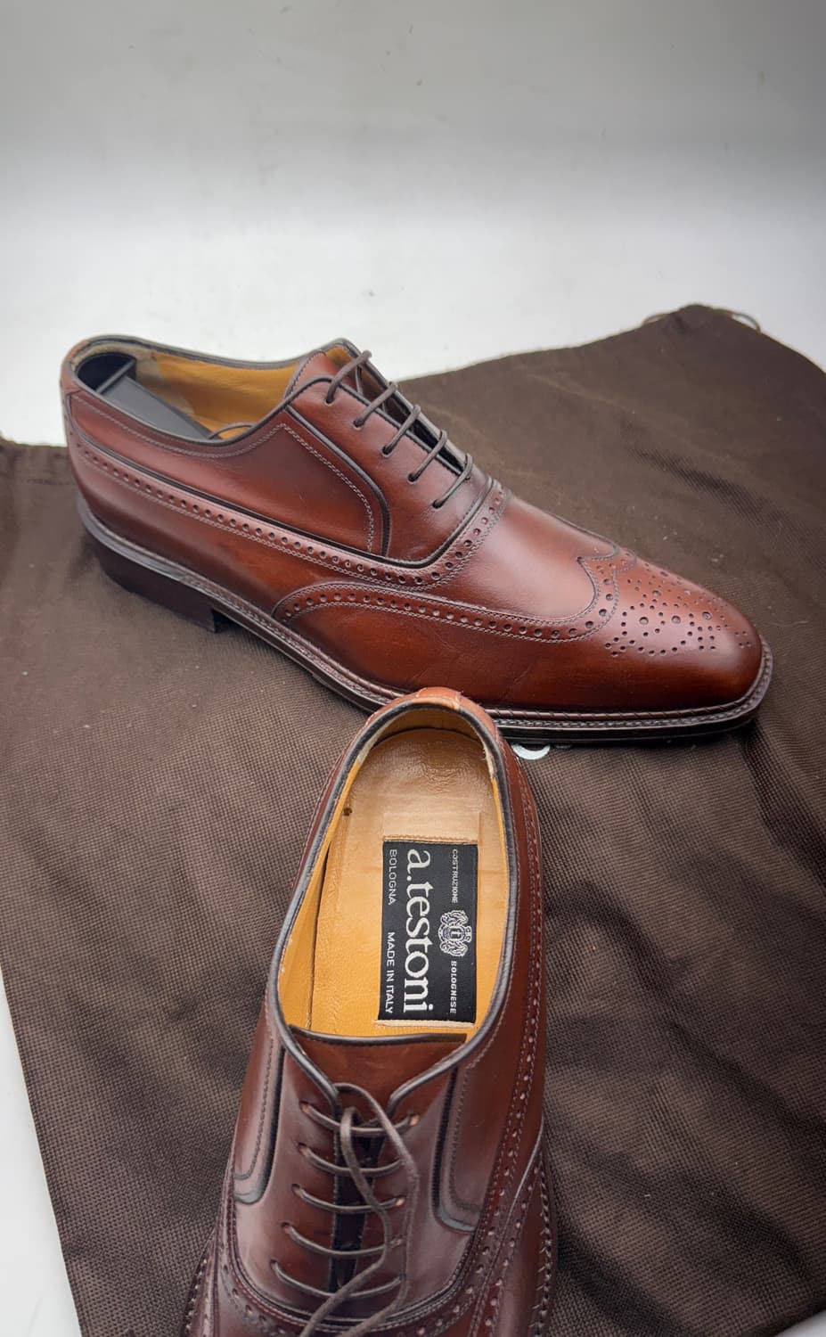 정품)블랙라벨 아 테스토니구두 255 상품이미지7