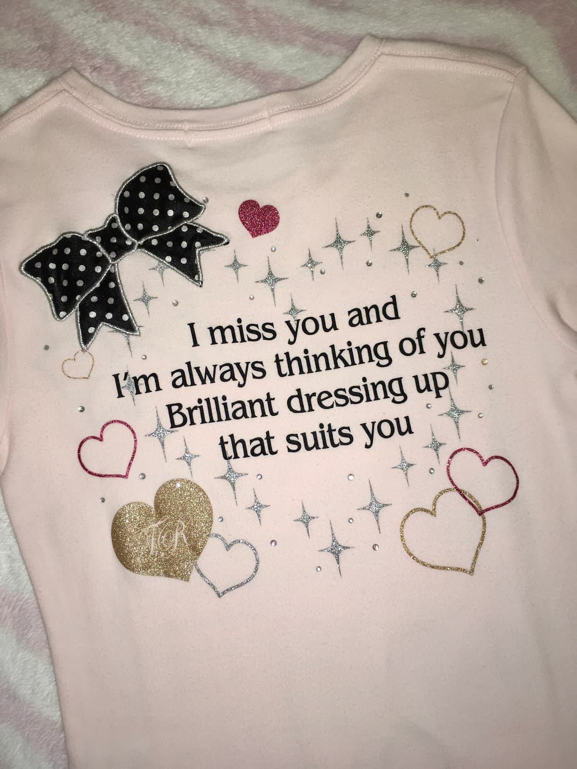 트랄라라 연핑크 레터링 반팔티셔츠 히메갸루 리즈리사 핀터레스트 상품이미지5