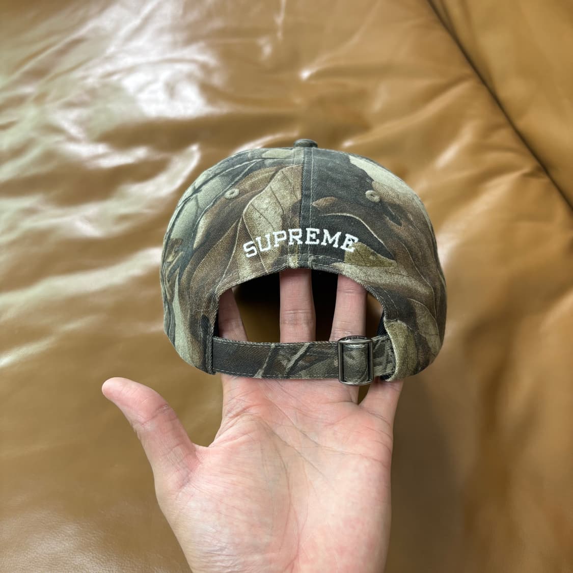 Supreme 슈프림 라이센스 리얼 카모 6패널 볼캡 모자 (Camo) 상품이미지7