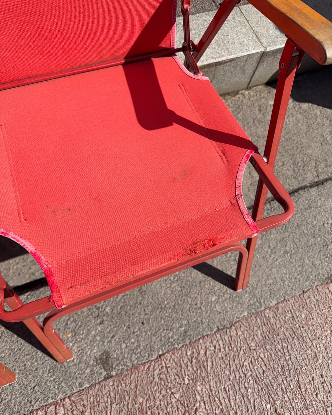 빈티지 소품 1998년 코카콜라 폴딩 체어 상품이미지8