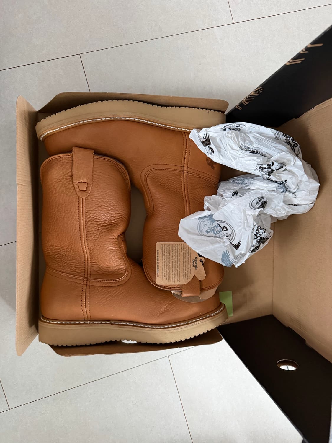 조지아 부츠 10.5W 매티보이 부츠 스틸토 새제품 상품이미지1