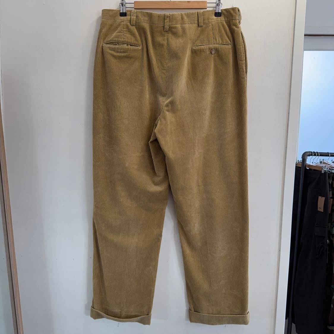 90–00s Polo 폴로 코듀로이 투턱 카브라 상품이미지4