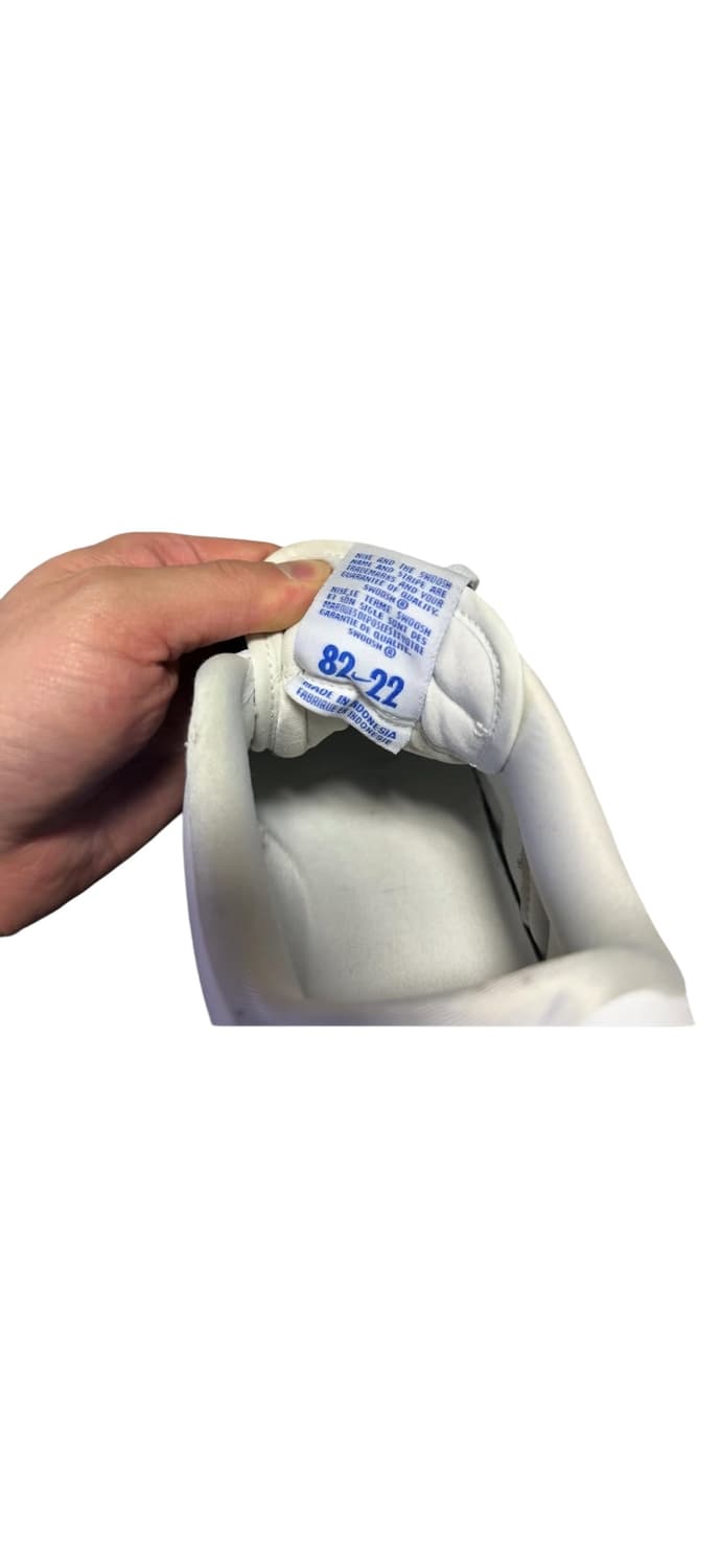 나이키 에어포스1 흰/파 스니커즈 상품이미지3