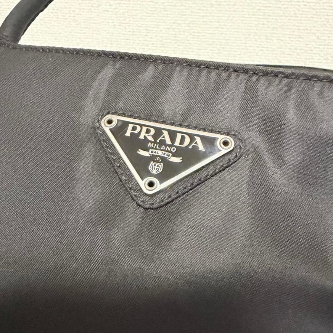 프라다 블랙 나일론 테스토 토트백 상품이미지7