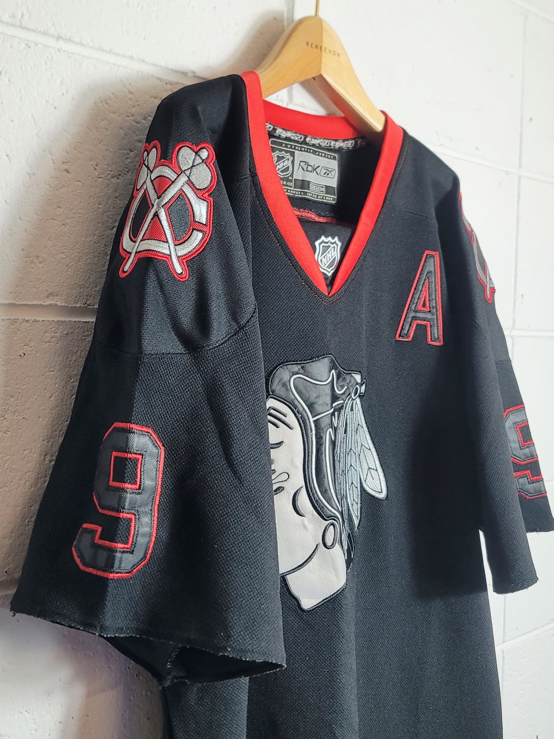 리복 x CCM NHL 시카고 블랙호크스 아이스하키져지(유니폼) 상품이미지6