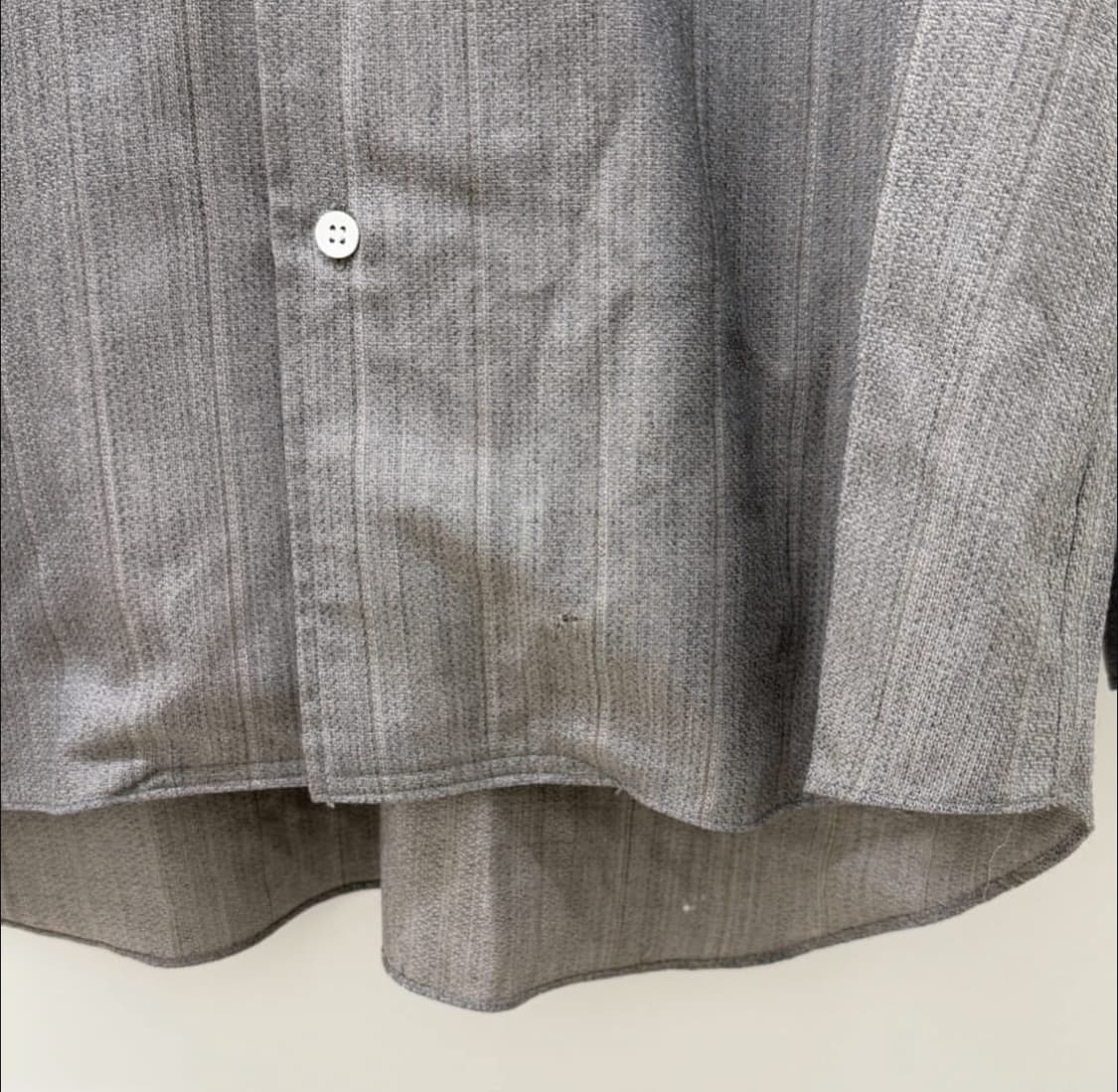 00s 꼼데가르송 옴므플러스 오버 사이즈 스트라이프 셔츠 상품이미지5