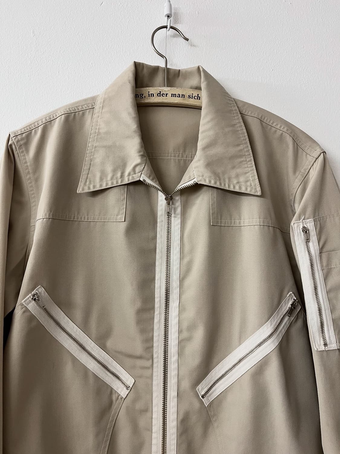 빈티지 VAN JAC 에비에이터 크롭 코튼 자켓 상품이미지5