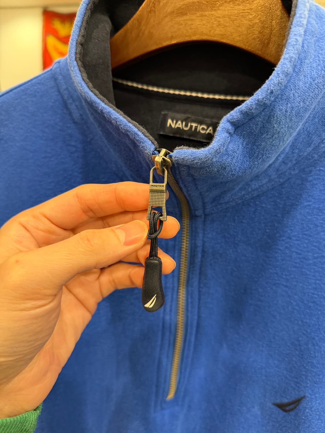 Nuatica 노티카 하프넥 집업 플리스 스웻 상품이미지5