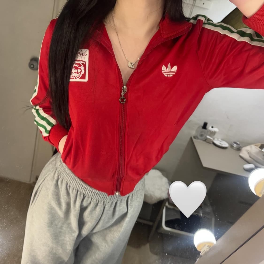 초희귀 대장급 아디다스 스탠 스미스 져지 ❤️🤍💚 상품이미지1