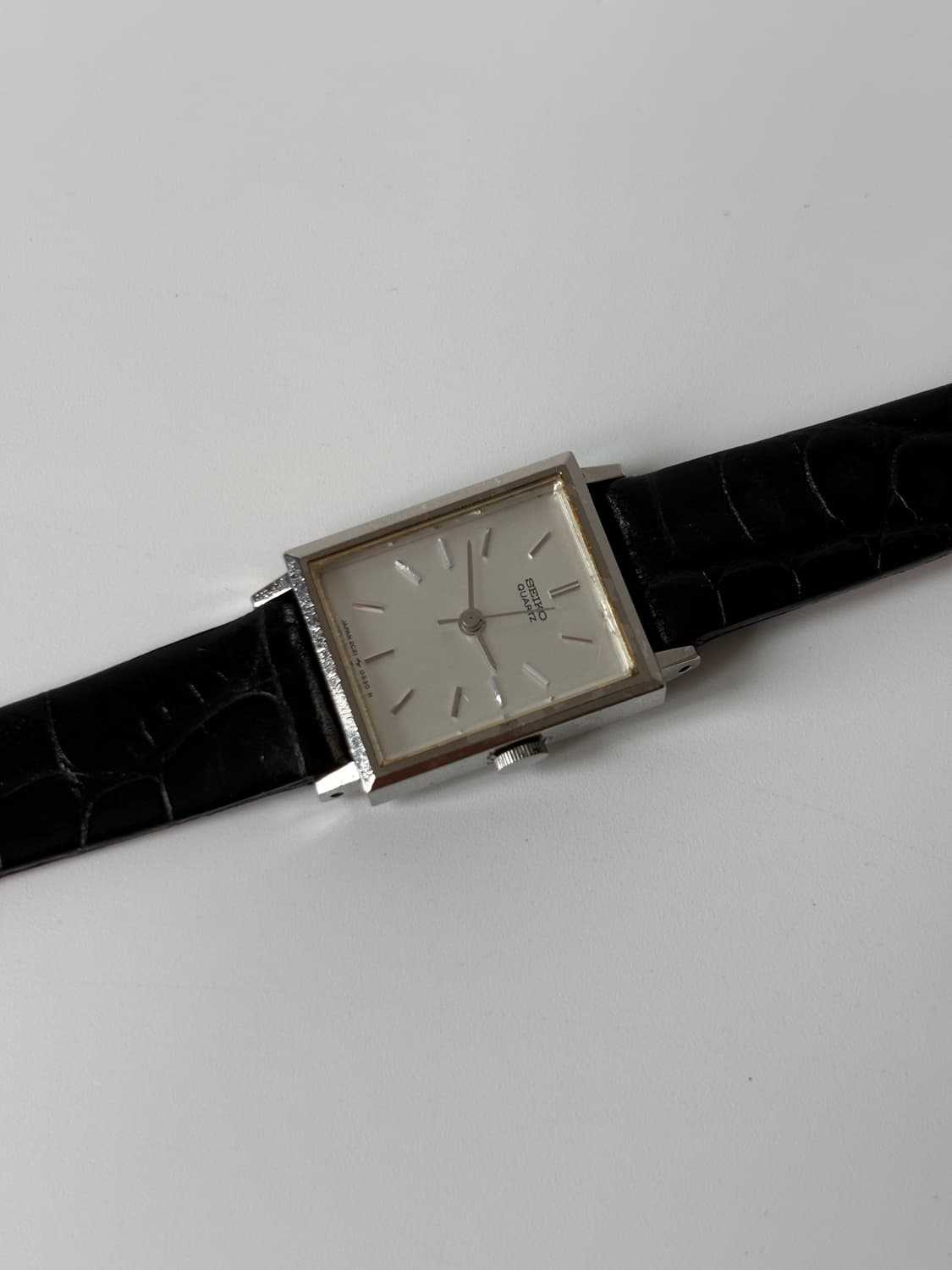 1980s Silver Square Ladies Quartz 상품이미지3
