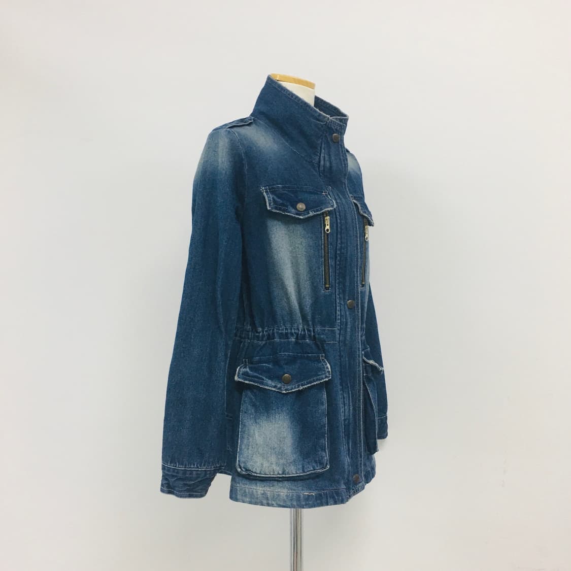 Ozoc 데님 야상 자켓 상품이미지4