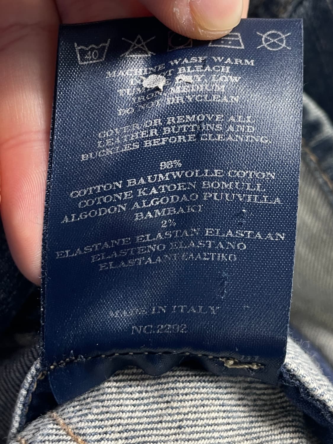 버버리 우먼스 노바체크 데님 청자켓 (on.431) 상품이미지9