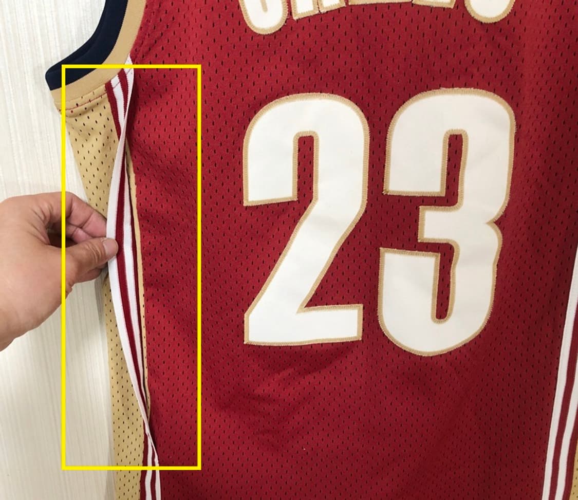 NBA 아디다스 클리블랜드캐벌리어스 스윙맨져지 100 #23 르브론제임스 상품이미지10