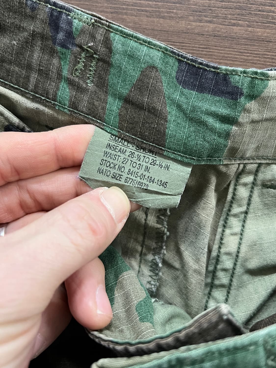 Military 밀리터리 미군 우드랜드 BUD 카모 카고팬츠 상품이미지6