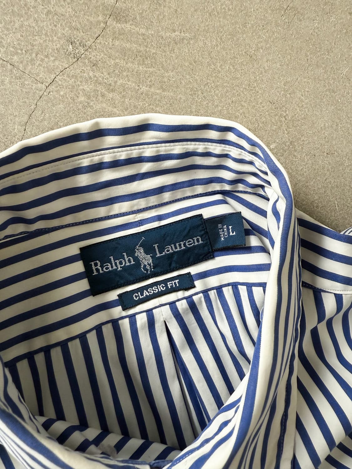 Polo Ralph Lauren Cotton Stripe Shirt 상품이미지5