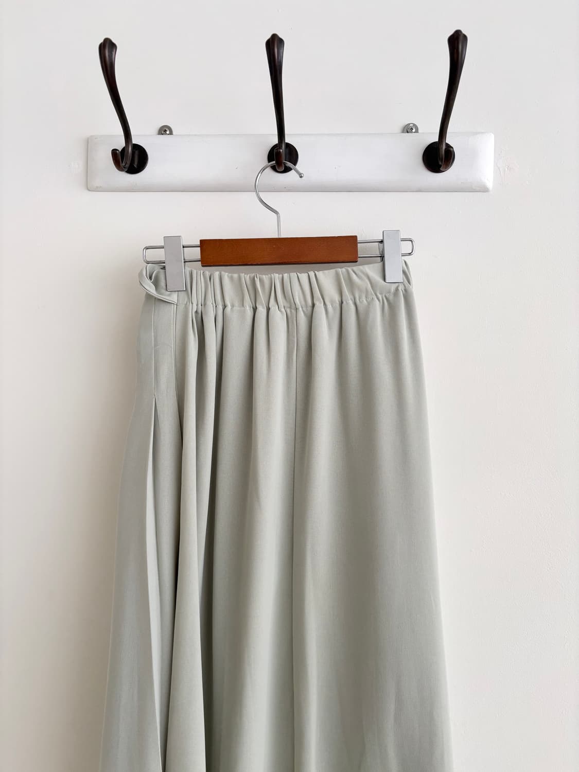 모리걸 히메카지 민트우유 플리츠 롱스커트  상품이미지6