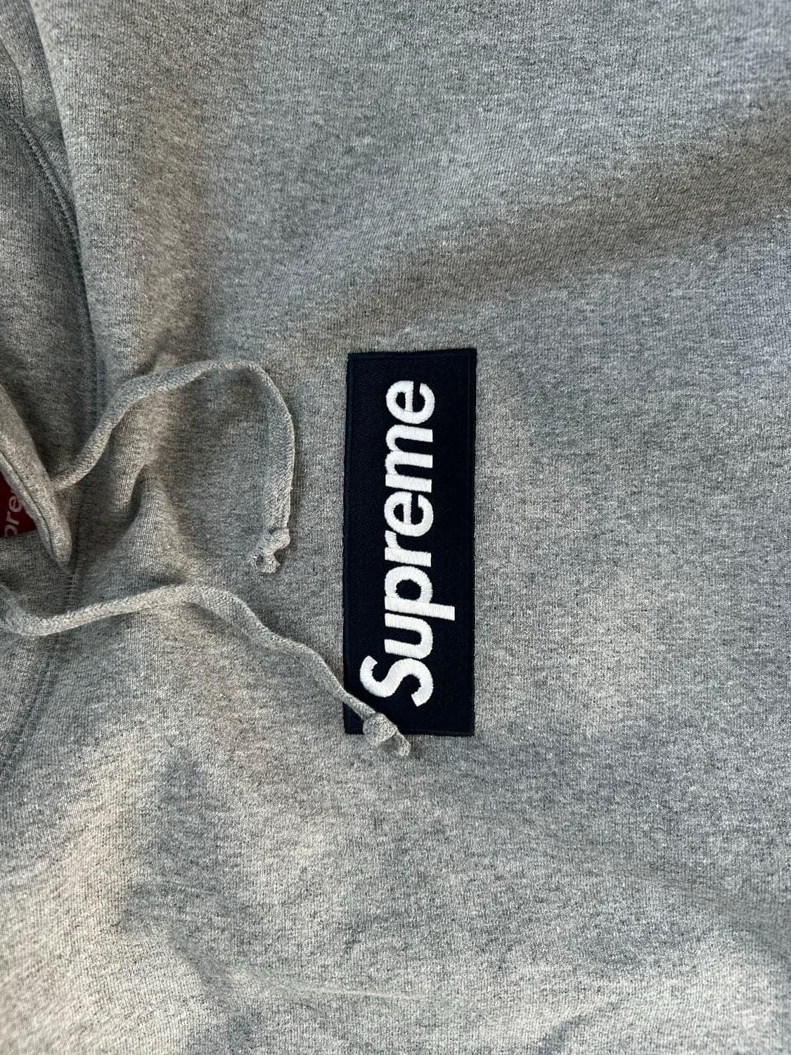 슈프림 25fw 박스로고 후드 헤더 그레이 새상품 L 상품이미지2
